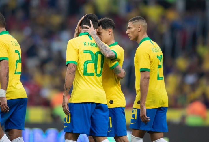 Brazil vùi dập đối thủ trong ngày không có Neymar