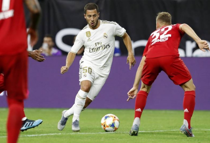 Hazard đá chính, Real Madrid vẫn đại bại trước Bayern