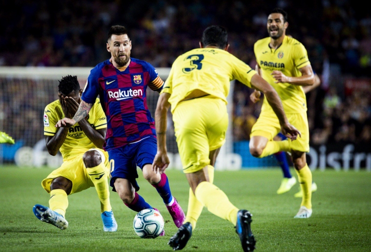 Messi đá chính, Barca vất vả đánh bại 'Tàu ngầm vàng'