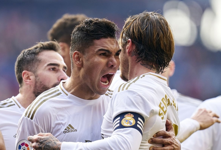 Casemiro và Valverde nói gì khi Real ngược dòng thắng Osasuna?