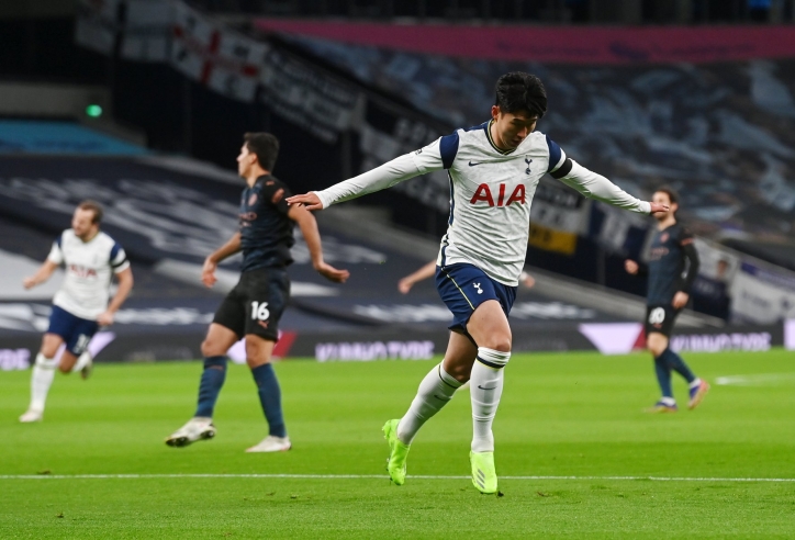 Son Heung-min lập công, Tottenham hạ gục Man City