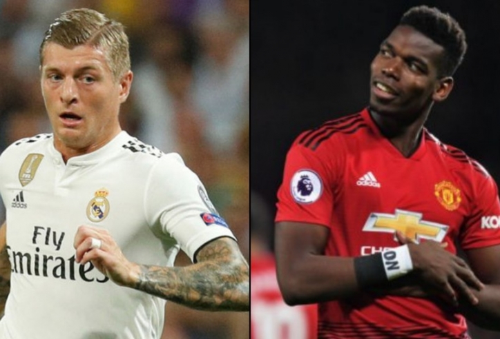 Chuyển nhượng tối 3/1: Real đem Kroos để đổi lấy Pogba