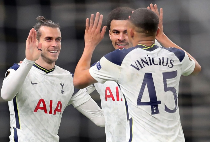 Tottenham vào vòng 16 đội Europa League với tổng tỷ số 8-1