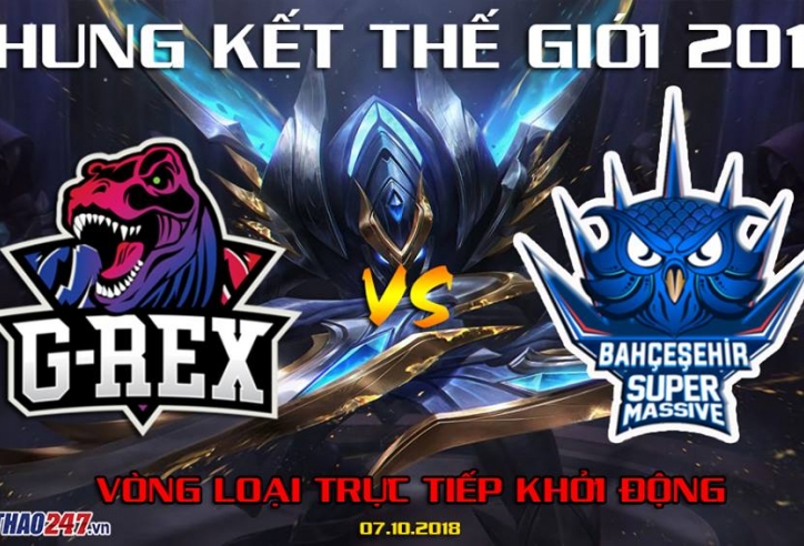 Vòng khởi động CKTG 2018 - Loại trực tiếp GRX vs SUP ván 2: Chiến thắng đầy gay cấn của GRX