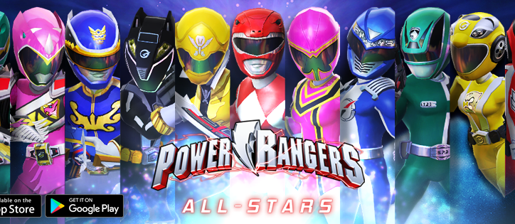 Power Rangers: All Stars - Game Mobile siêu nhân cực kỳ hấp dẫn