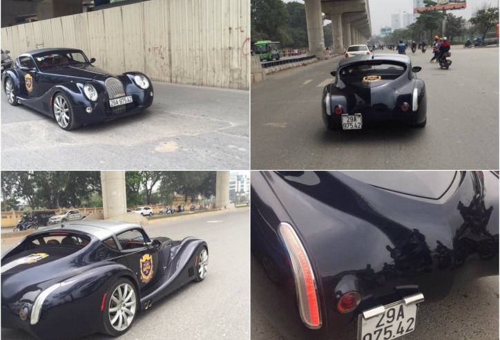 Bắt gặp siêu xe Morgan Aero Supersport 'độc nhất' trên đường Hà Nội