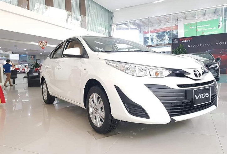 Toyota Vios “gây sốt” với giá niêm yết mới chỉ từ 490 triệu đồng