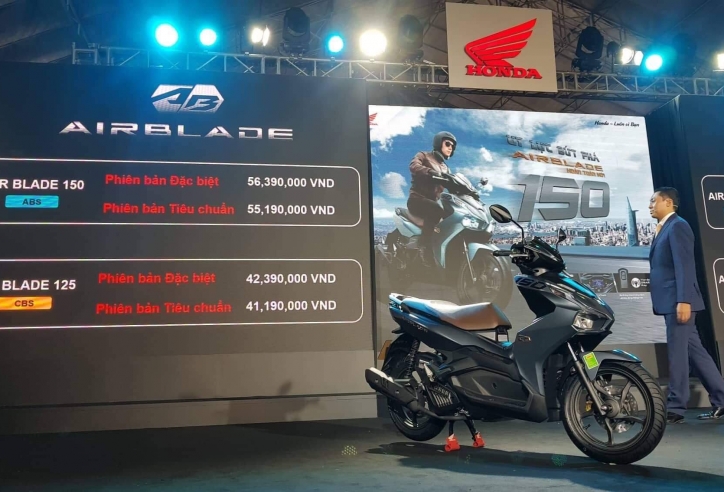 Honda Air Blade 2020 ra mắt, giá từ 41,19 - 56,39 triệu đồng