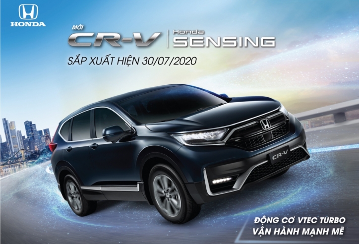 Honda CR-V 2020 ra mắt vào 30/7, giá dự kiến dưới 1 tỷ đồng