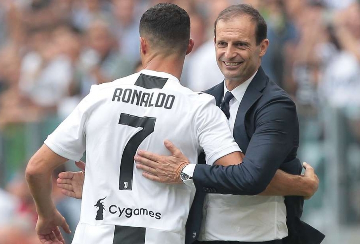 HLV Allegri: 'Ronaldo tuyệt vời nhưng mình CR7 là không đủ'