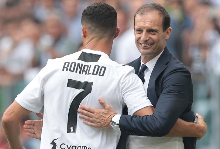 HLV Allegri xác nhận Ronaldo sẵn sàng cho Champions League