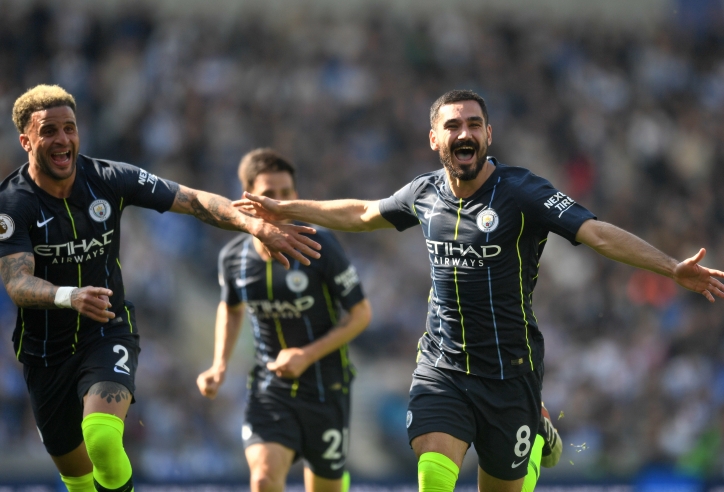 Bảng xếp hạng Ngoại hạng Anh 2018/19: Man City vô địch