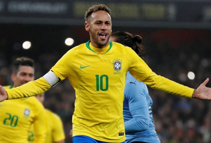 Neymar tái xuất ở ĐT Brazil chuẩn bị cho vòng loại World Cup