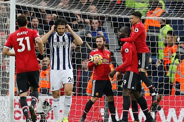 Lukaku lập công, Man Utd giành 3 điểm trước West Brom