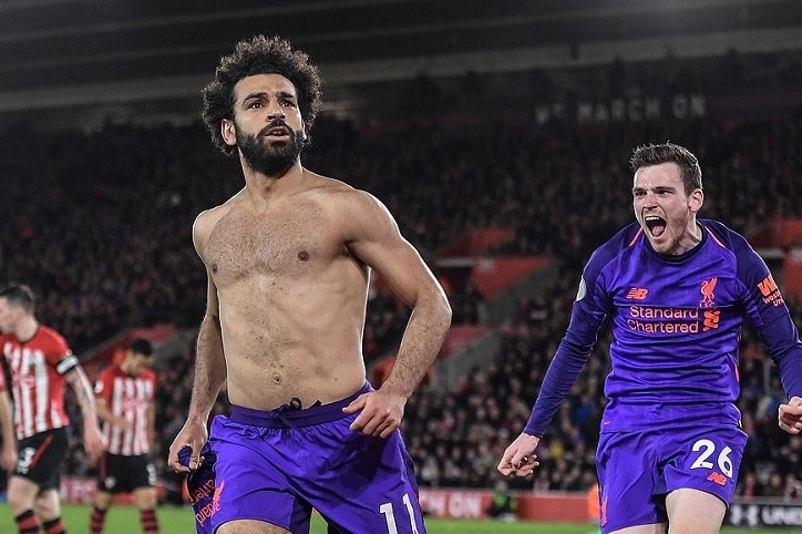 Salah tỏa sáng, Liverpool trở lại ngôi đầu