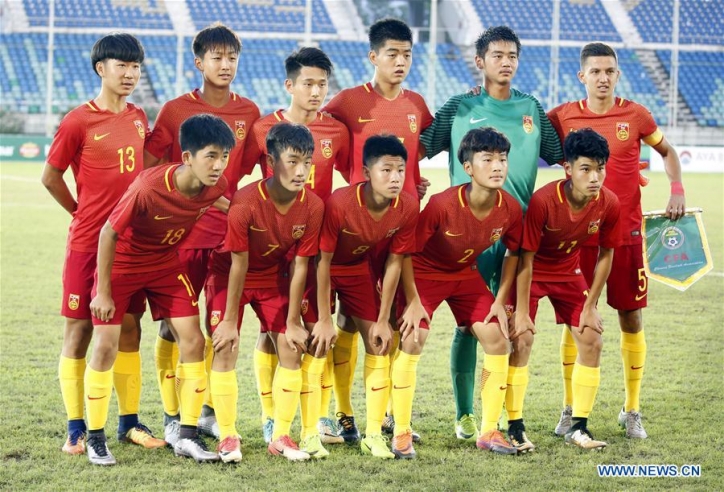 Trung Quốc hủy diệt đội Đông Nam Á tại VL U16 Châu Á 2020