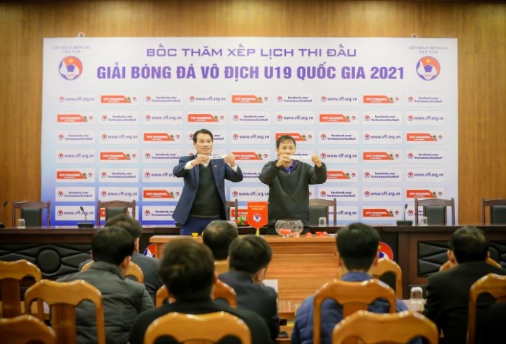 Lịch thi đấu Vòng loại U19 Quốc gia 2021