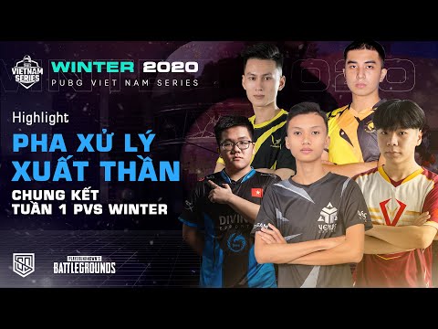 PUBG: Những pha xử lý xuất thần tuần 1 VCK PVS Winter 2020