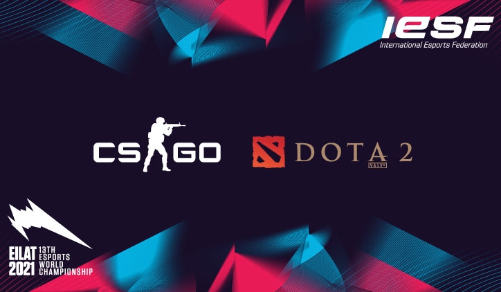 DOTA 2 và CSGO là nội dung thi đấu chính thức tại IESF Esports World Championship lần thứ 13