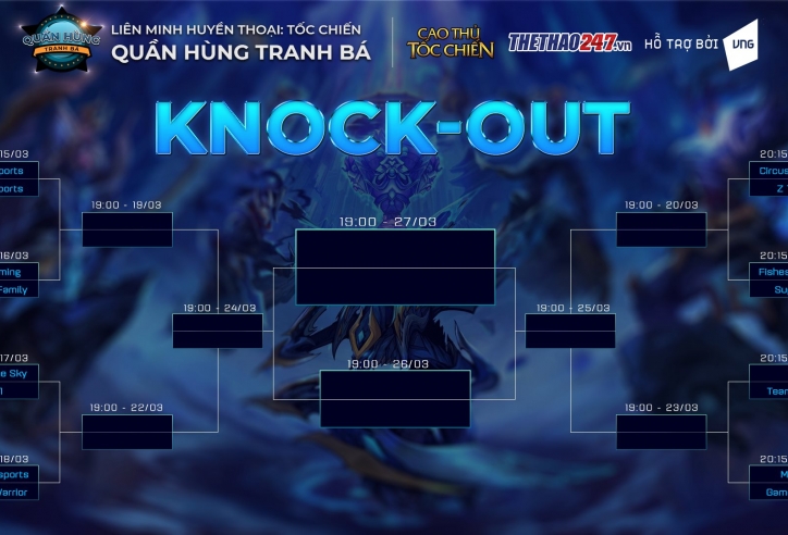 Những cuộc 'thư hùng' tại vòng knock-out của 'Quần Hùng Tranh Bá' 