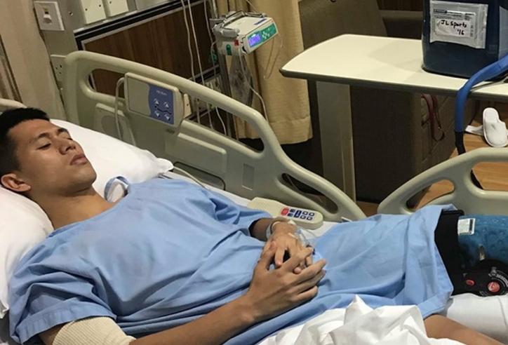 Vietnam's Dinh Trong got a successful surgery in Singapore