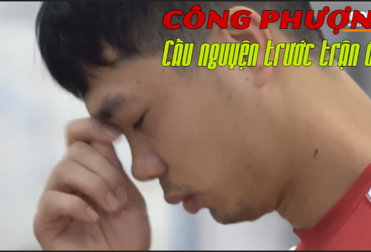 VIDEO: Công Phượng nhắm nghiền mắt cầu nguyện ở trận đấu CLB TPHCM - Viettel tại Vòng 5 V-league