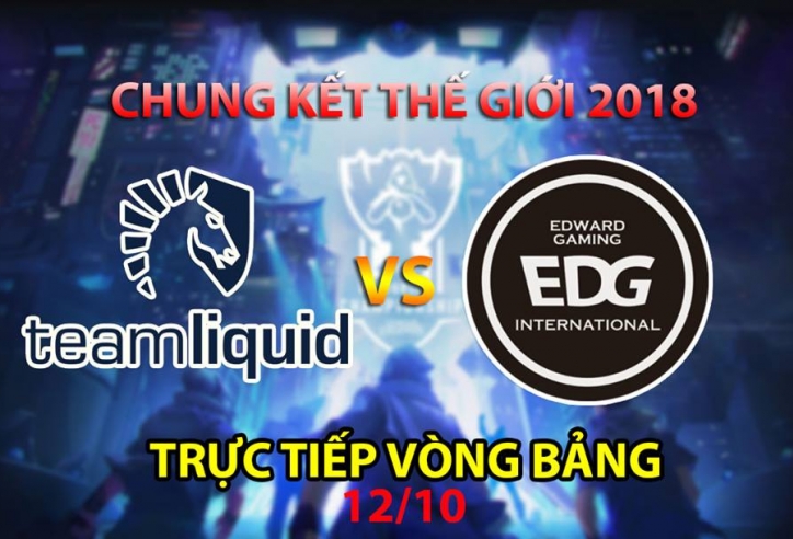 Kịp thời sửa sai, EDward Gaming đánh bại Team Liquid ở CKTG