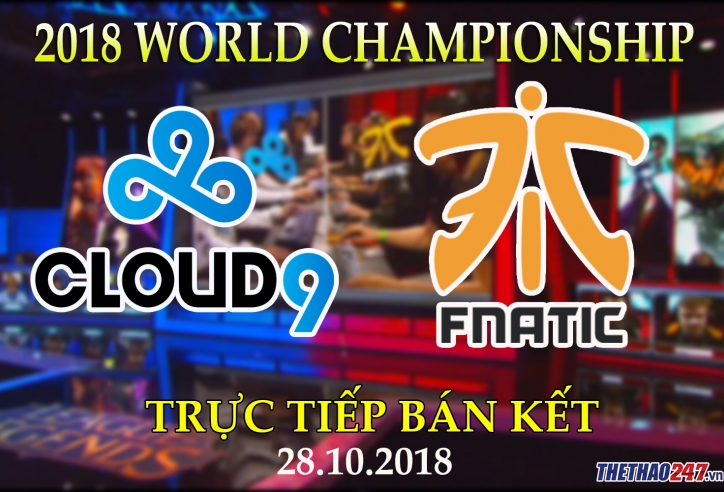 Cloud9 vs Fnatic ván 1: Không có phép màu nào dành cho Cloud 9