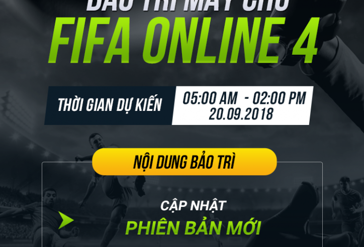 FO4 - BẢO TRÌ MÁY CHỦ NGÀY 20.09.2018