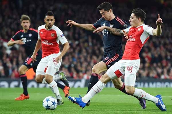 Lịch thi đấu vòng 1/8 Champions League: Đại chiến Bayern - Arsenal