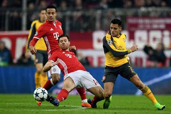 Xem trực tiếp cúp C1 Arsenal - Bayern, Napoli - Real ở đâu?