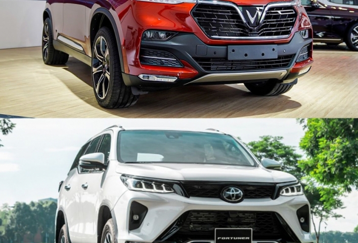 So sánh VinFast Lux SA2.0 và Toyota Fortuner 2021: Nên chọn xe nào?