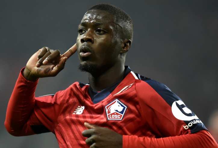 Đây là lí do vì sao MU, Arsenal tranh giành Nicolas Pepe