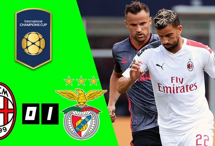 Thua Benfica, Milan tiếp tục đi tìm đáp án cho mùa giải mới 