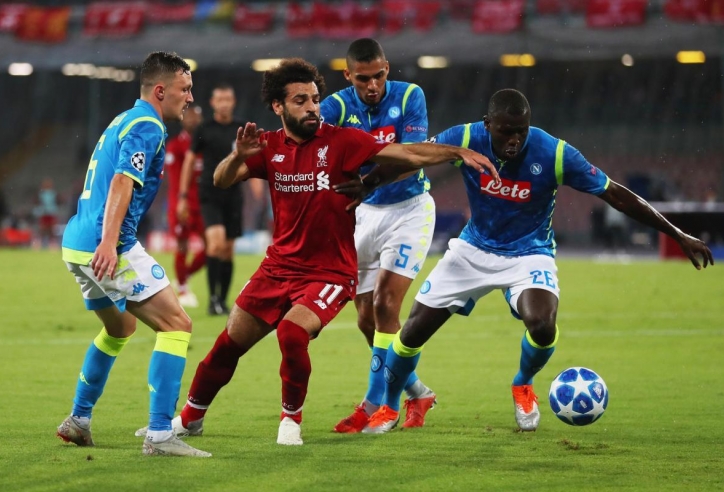 Đội hình mạnh nhất Liverpool đối đầu Napoli: Salah trở lại Ý