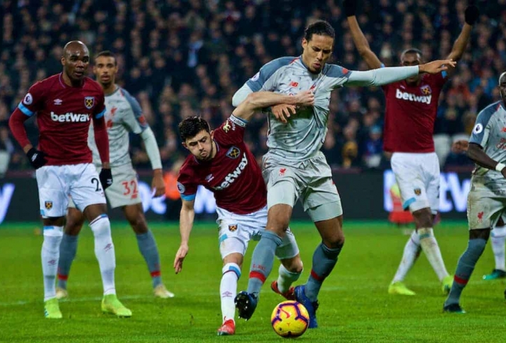 Lịch thi đấu Ngoại hạng Anh vòng 27: Liverpool đấu West Ham