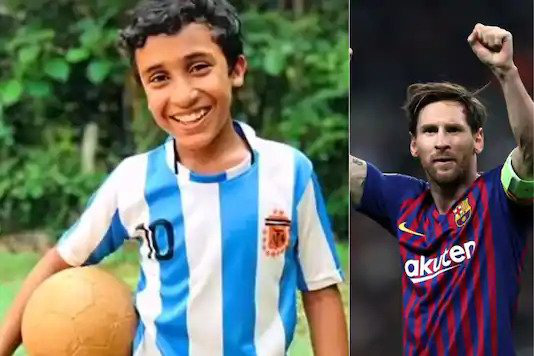 Cậu bé 12 tuổi gây sốt với màn copy hoàn hảo sở trường của Messi