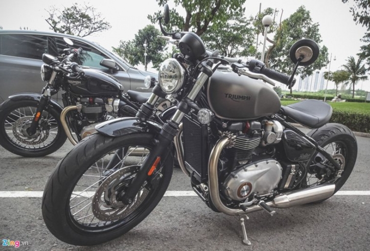 'Soi' môtô Triumph nửa tỷ đồng của Cường Đô La