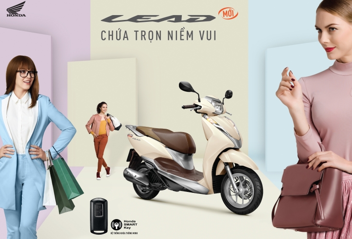 Chính thức: Đã có giá bán của Honda LEAD 125cc mới