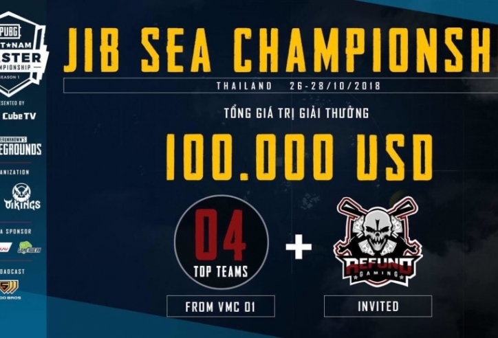 PUBG: Chính thức 5 đại diện của Việt Nam sang Thái Lan thi đấu