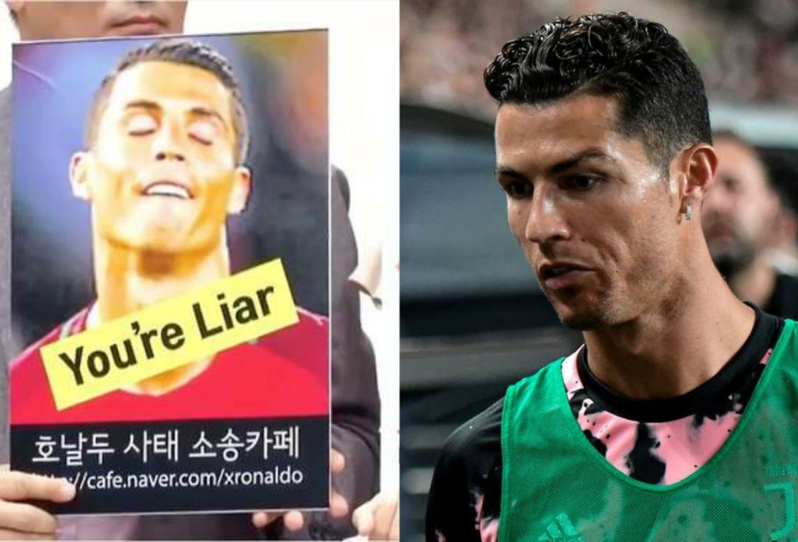 CĐV Hàn Quốc: 'Ronaldo là kẻ nói dối'