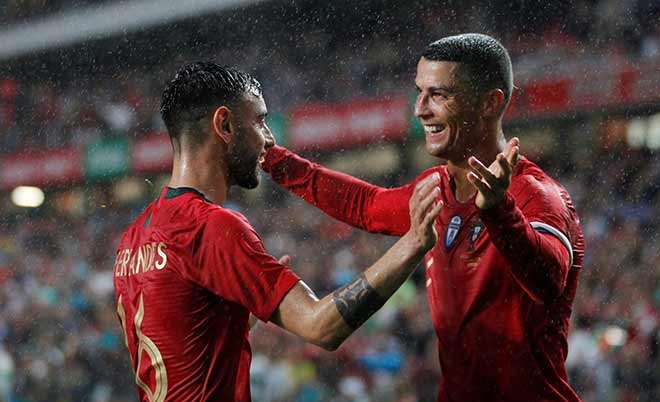 Bruno Fernandes: 'Ronaldo là nguồn cảm hứng cho tôi'