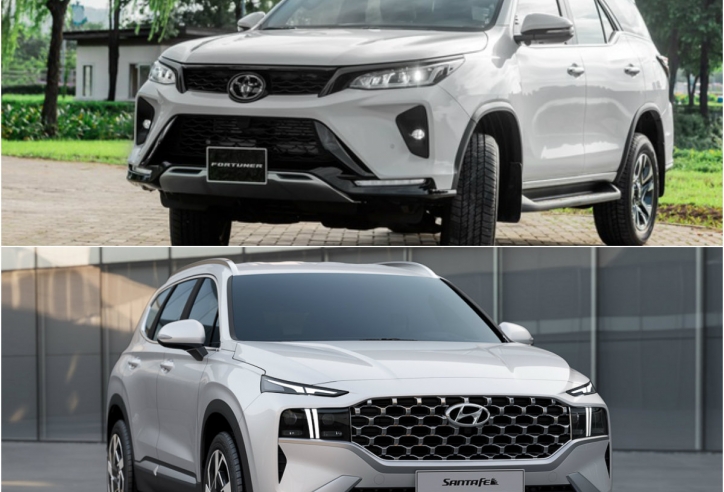 Hyundai SantaFe 2021 và Toyota Fortuner 2021: So kè 'cực gắt'