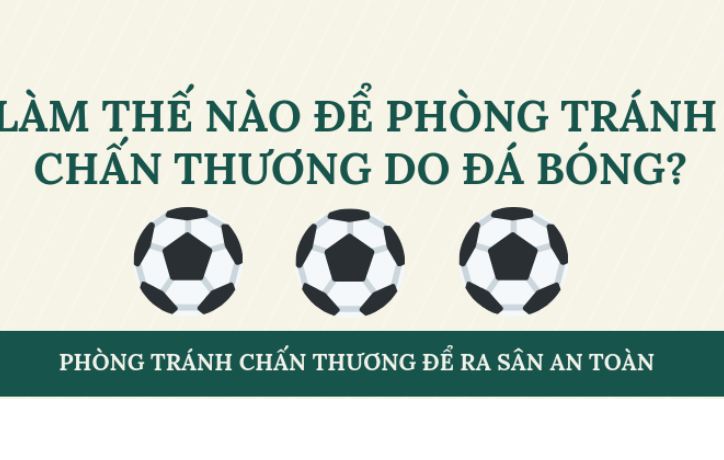 Làm thể nào để phòng tránh chấn thương do đá bóng?