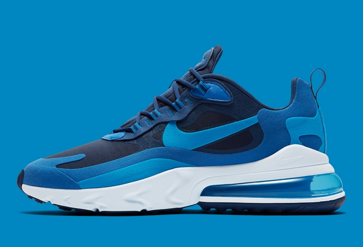 Nike chốt ngày ra mắt Air Max 270 React Blue Void với 2 bộ đệm cực độc