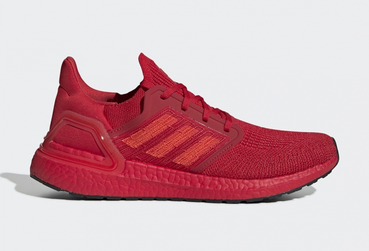 Lộ diện UltraBoost 20 'Triple Reds' đỏ chói