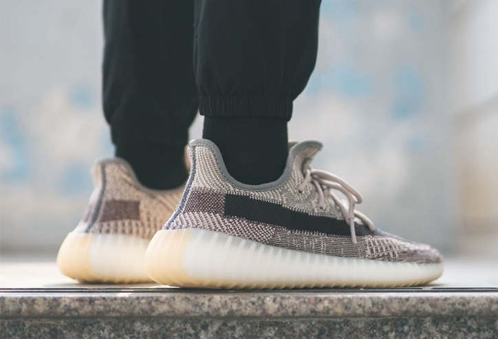 Lộ ảnh trên chân hấp dẫn của Adidas Yeezy Boost 350 v2 Zyon