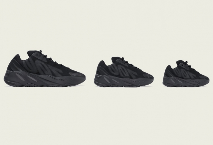 Yeezy Boost 700 MNVN “Black” có giá từ 6 triệu tại Việt Nam