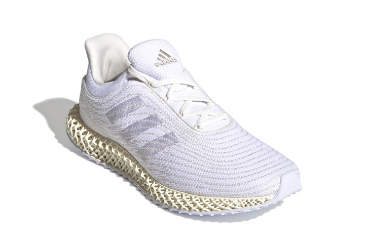 Adidas 4D Parley trình làng bản phối trắng tinh tế