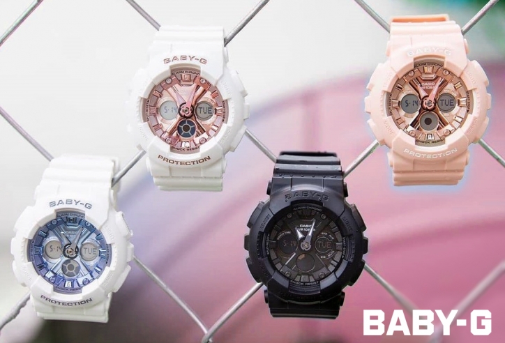 Casio tiếp tục ra mắt đồng hồ Baby-G phong cách thể thao cho phái nữ